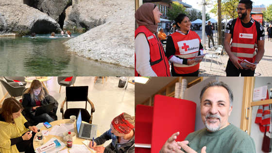 Deltagare på de olika distanskurserna på Röda Korsets folkhögskola