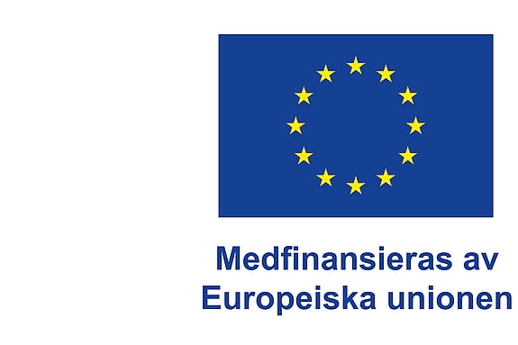 EU-logo med texten